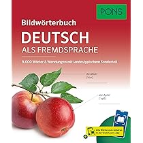 PONS Bildwörterbuch Deutsch als Fremdsprache: 8.000 Wörter